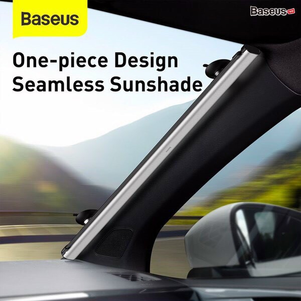 Màn kéo che nắng cửa kính trước dùng cho xe ô tô Baseus Auto Close Car Front Window Sunshade độ dài 58cm và 64Cm