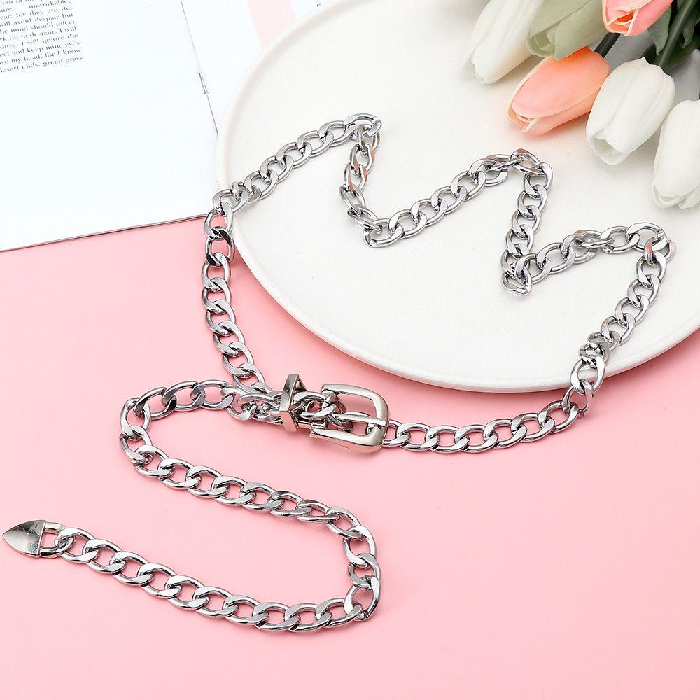 ESPO Vòng cổ Bụng Bằng Kim Loại Họa Tiết Da Báo Thời Trang