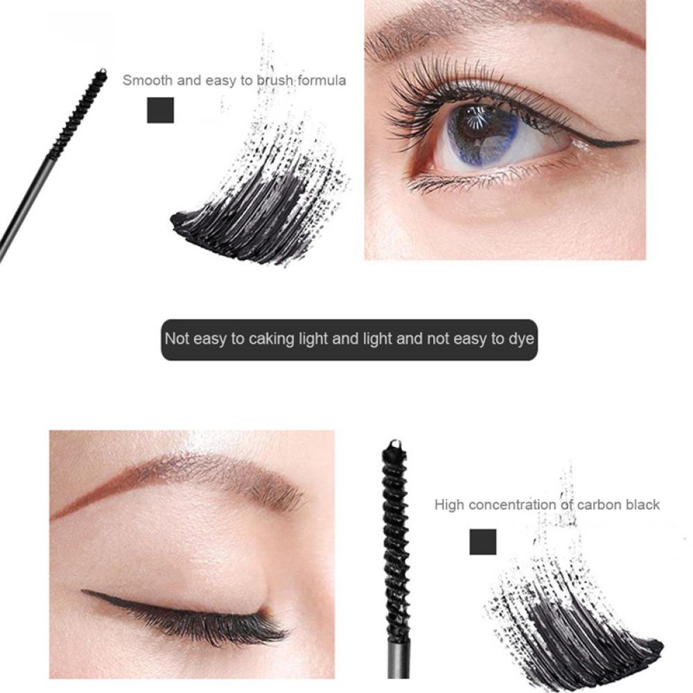 Mascara Đầu Cọ Mảnh Chống Nước Lâu Trôi Tự Nhiên Cho Hàng Mi Mảnh Và Cong Vuốt X6Y8