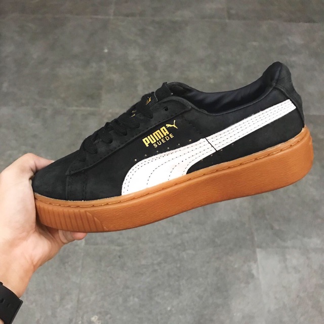 Puma suede đen 2hand