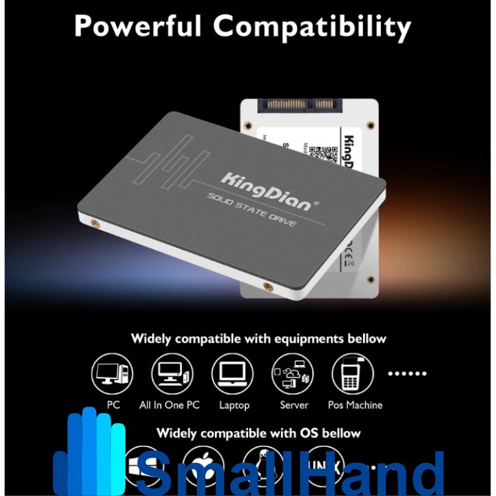 Ổ cứng SSD KingDian 120GB - S280/Sata3 – CHÍNH HÃNG – Bảo hành 3 năm – SSD 120GB – Tặng cáp dữ liệu Sata 3.0