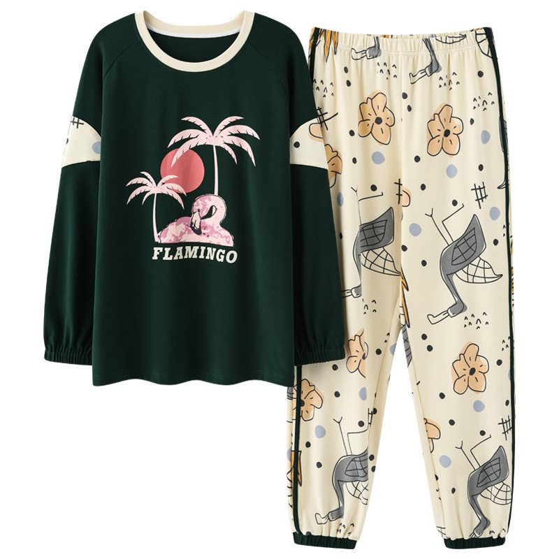 {ẢNH THẬT} Bộ Thu Đông Nữ chất vải Cotton 100% thoáng mùa hè, ấm mùa đông | BigBuy360 - bigbuy360.vn