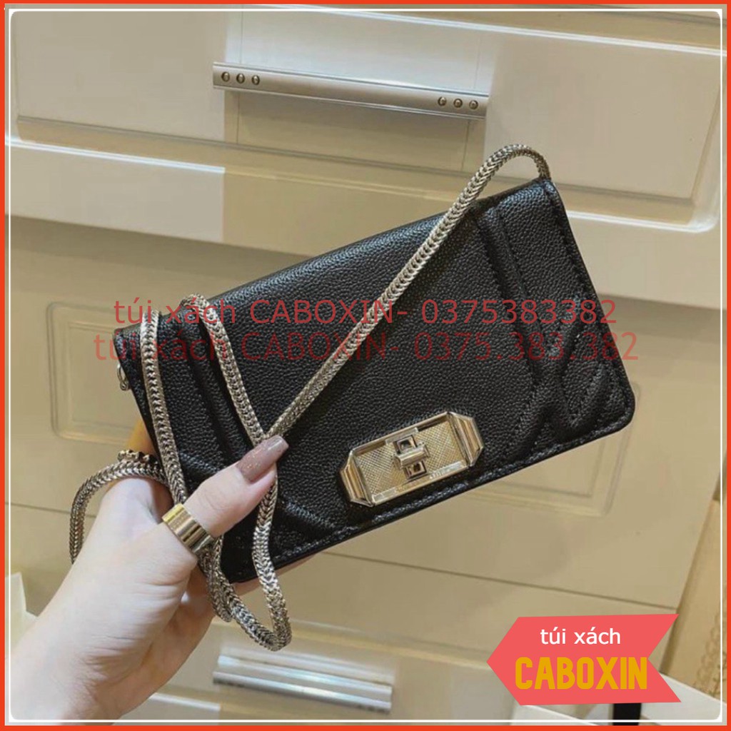 túi xách nữ thời trang dây đúc da lì viền nổi -CABOXIN tuyển sỉ toàn quốc