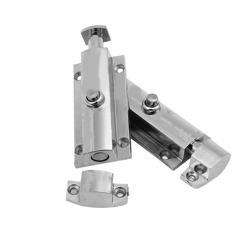 Door Latch Hotel Home Door Window Spring Latch Office Alloy Automatic Gate Cabinet Bolt Lock