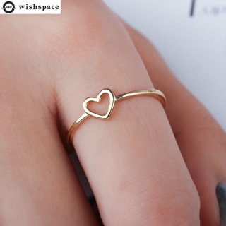 Nhẫn Mặt Hình Trái Tim Thời Trang Dành Cho Nữ