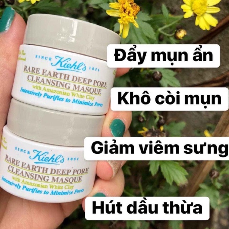 Mặt Nạ Đất Sét Kiehl's Rare Earth Deep Pore Cleansing