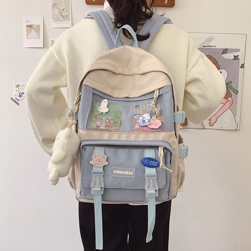 Ba Lô Đi Học / Du Lịch Phong Cách Harajuku Cho Nữ