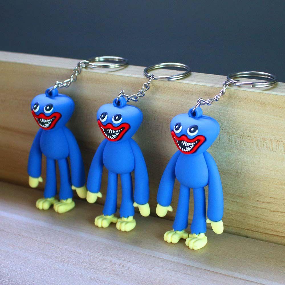 Móc Khóa Hình Búp Bê Wuggy Xúc Xích Xanh Dương Thanh Lịch