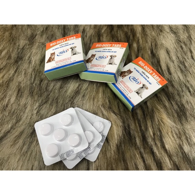 2 Viên uống Bio Doxy Tabs cho chó mèo