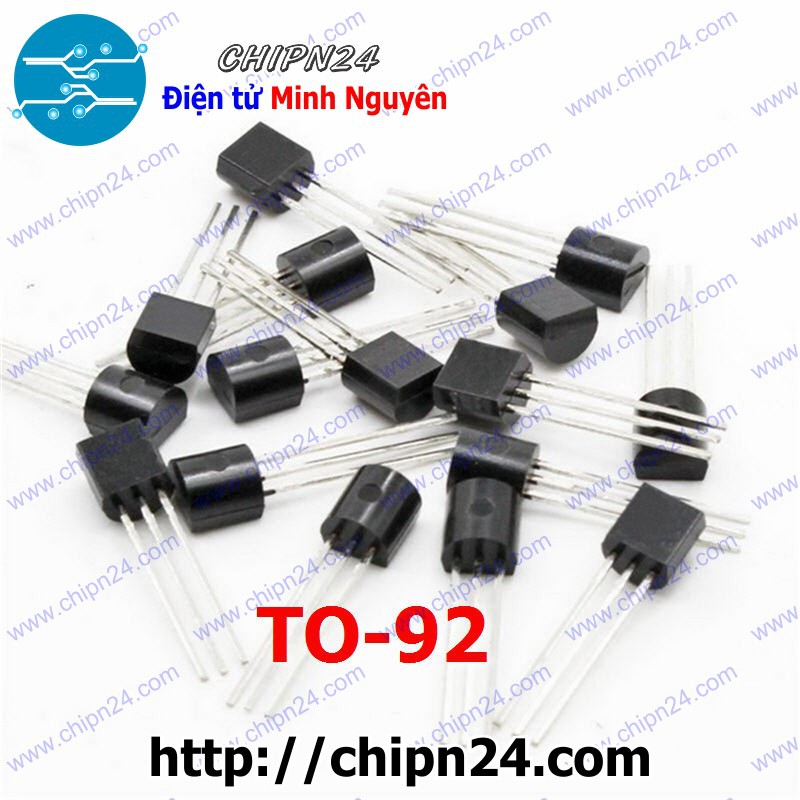 [10 CON] Transistor 2N4403 TO-92 PNP 0.6A 40V (N4403 4403)