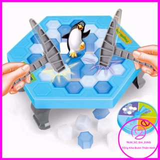 Bộ trò chơi đập băng tìm đường giải cứu chim cánh cụt
