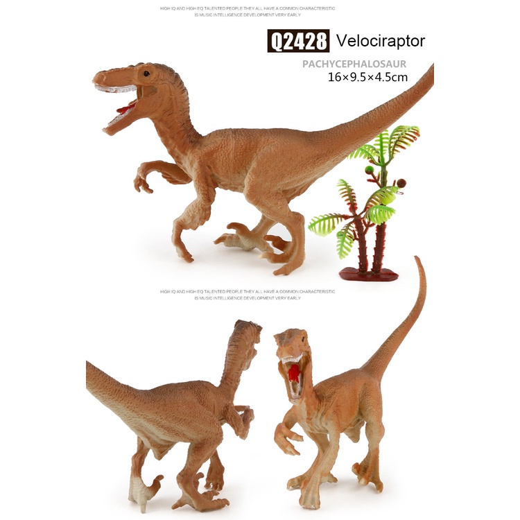 ZHAN QI TOYS Mô hình khủng long  đồ chơi độc đáo dành cho bé trai