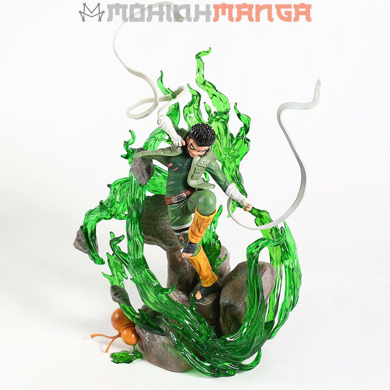 [CÓ QUÀ TẶNG] Mô hình nhân vật Rock Lee (học trò của Might Guy) shinobi Làng Lá anime figure Naruto