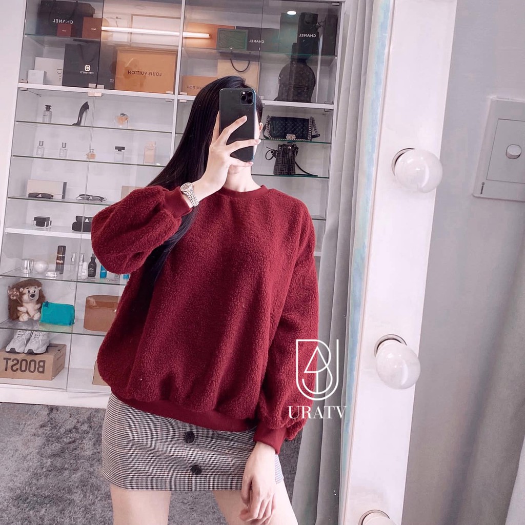 [FREESHIP - ẢNH CHÍNH CHỦ] Áo sweater len bông 235