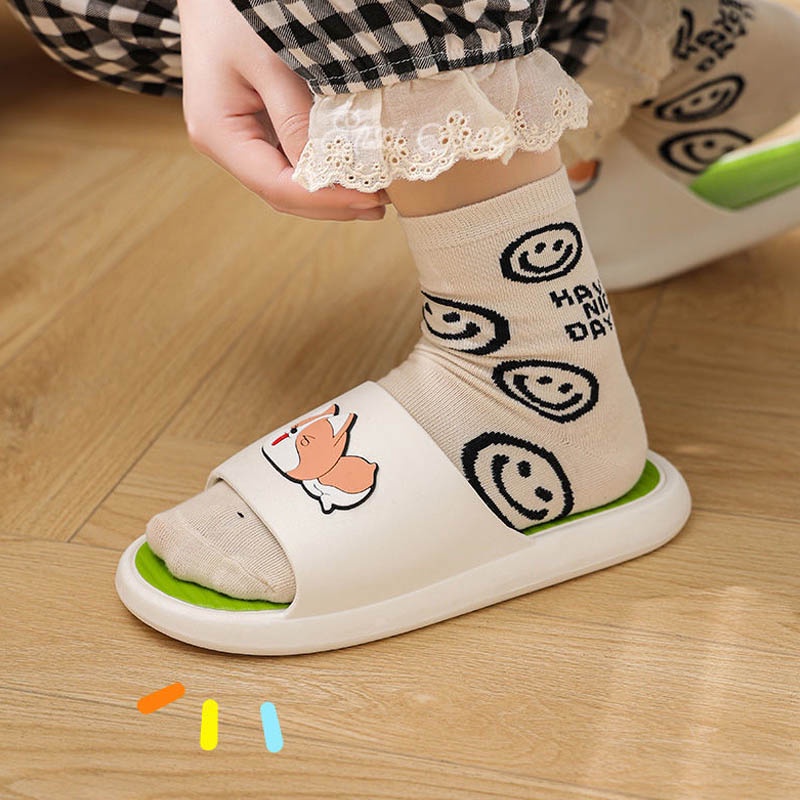 Dép Đi Trong Nhà Họa Tiết Hoạt Hình Thời Trang Mùa Hè Cho Nữ