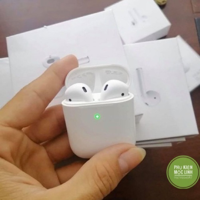 Tai Nghe Không Dây Ap2 Định vị Đổi Tên Có Cửa Sổ Pop-up Bluetooth Bỏ Tai Tự Dừng Nhạc Siêu Mượt