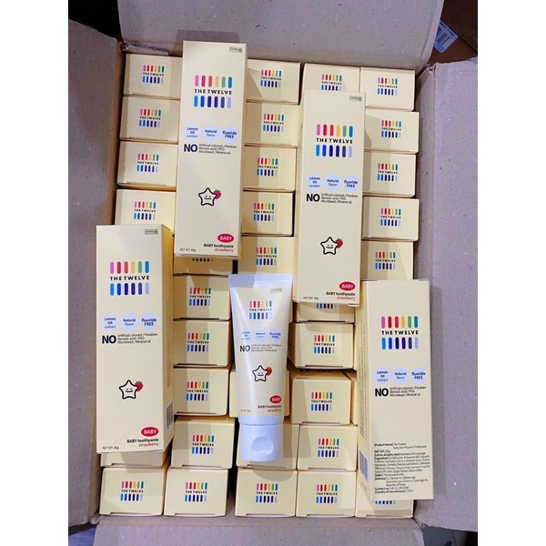 KEM ĐÁNH RĂNG THE TWELVE DÀNH CHO BÉ -DATE 4/2024