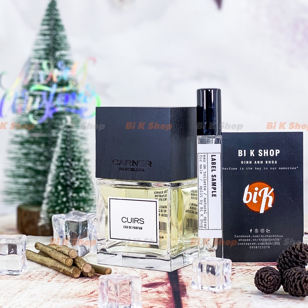 Bi K Shop - Nước hoa Carner Barcelona Cuirs [Mẫu thử]