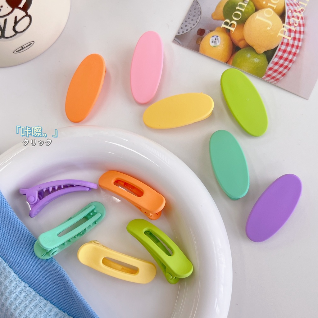 Kẹp TóC MàU KẹO Dễ Thương