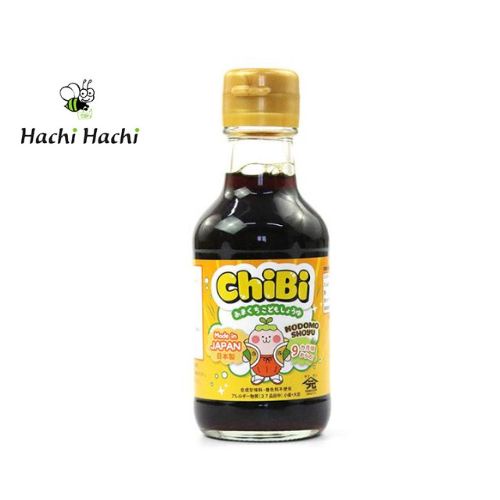 Nước tương cho bé ăn dặm giảm muối Nhật Bản 150ml ChiBi (Yamagen) - Hachi Hachi Japan Shop