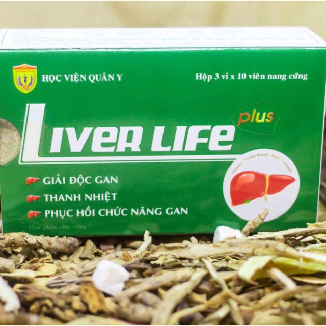 Liver Life Plus Học viện Quân Y - Siêu Phẩm Giải Độc Gan