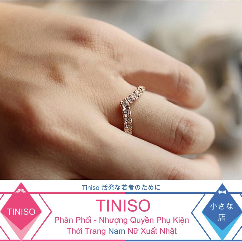 Nhẫn Trái Tim TINISO5001