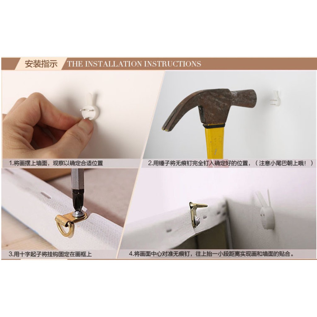 Tranh Sơn Dầu 20*20cm Tự Làm Hình Động Vật Hoạt Hình Cho Trẻ Em