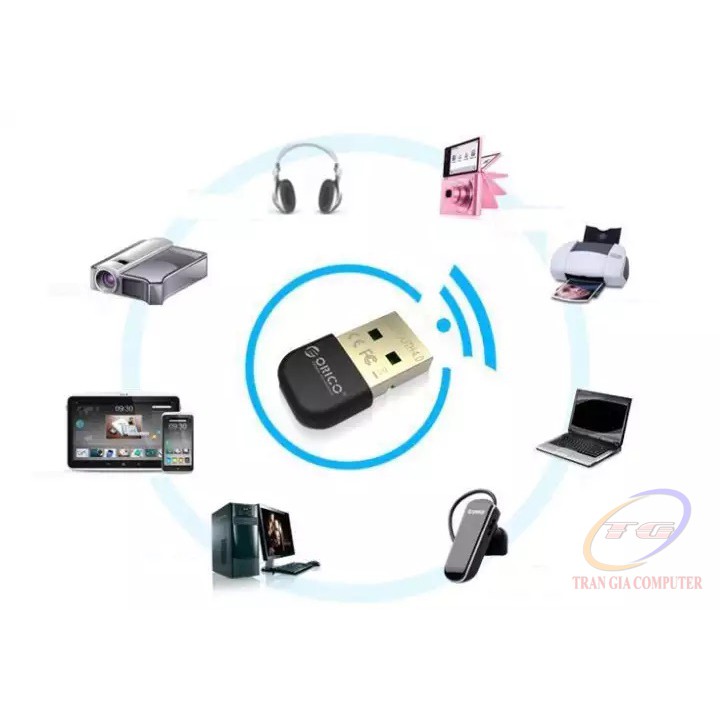 USB Bluetooth V4.0 Orico BTA-403 (Đen)