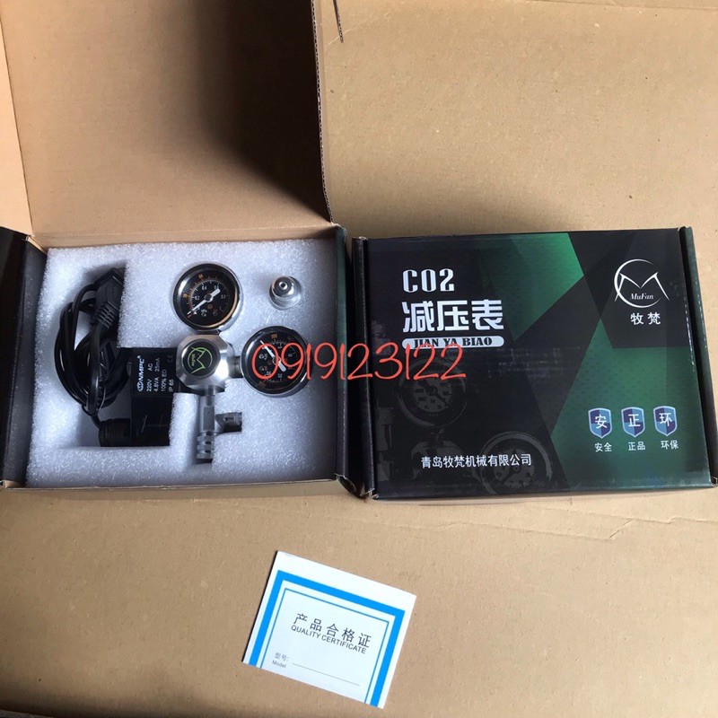 van cơ MuFan , van tinh chỉnh CO2 MuFan