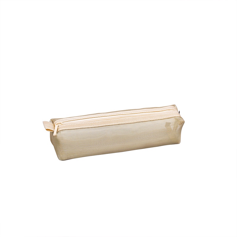 Túi Đựng Bút Bằng Nylon Trong Suốt Dạng Lưới Phong Cách Hàn Quốc Ốp