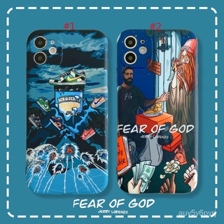 Tất Cả Đều Tại ChỗCouple Shell IPhone Case Ins Personality Creative Fashion FEAR OF GOD Online Celebrity Same Style for 