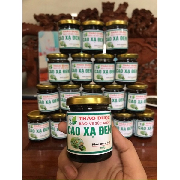 Cao xạ đen đóng lọ tịnh 100g