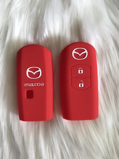 Bao Silicone  Bảo Vệ chìa Khoá Thông Mazda 2 phím