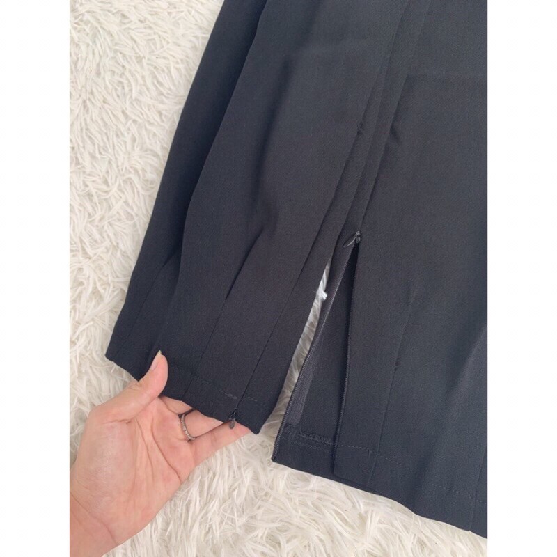 Quần Baggy thụng khoá chân xếp ly gấu hot hit