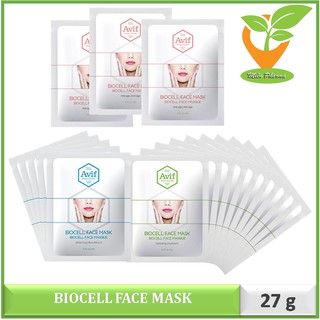 Avif BIOCELL FACE MASK_Mặt Nạ Nước Dừa Tươi Vượt Trội