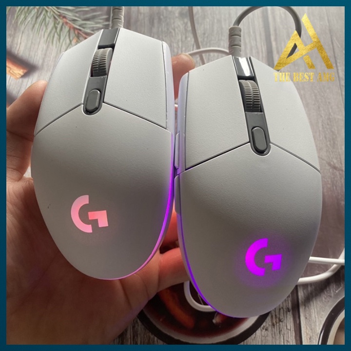 Chuột Máy Tính Có Dây Gaming LED RGB LOGITECH G102 Thiết Kế Cực Đẹp 8000 DPI Siêu Mượt