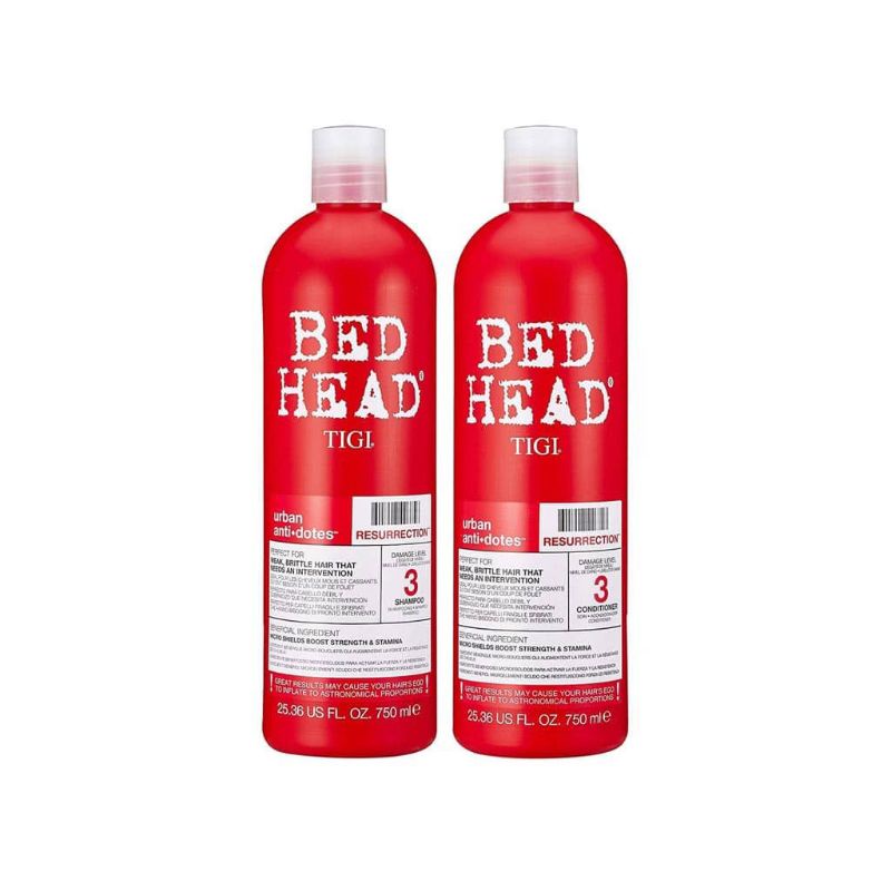 Bộ Dầu Gội Xả Tigi Bed Head Đỏ 1500ml