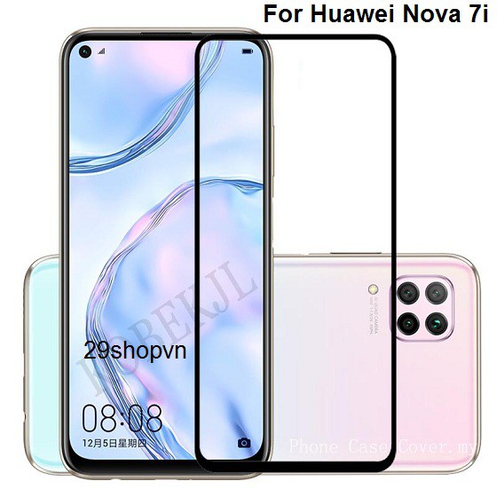 Kính cường lực full màn Huawei Nova 7i