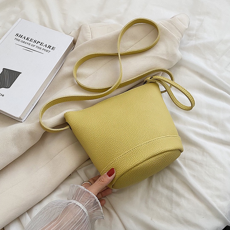 Túi đeo vai IELGY dáng xô thời trang cao cấp tùy chọn màu sắc dành cho nữ