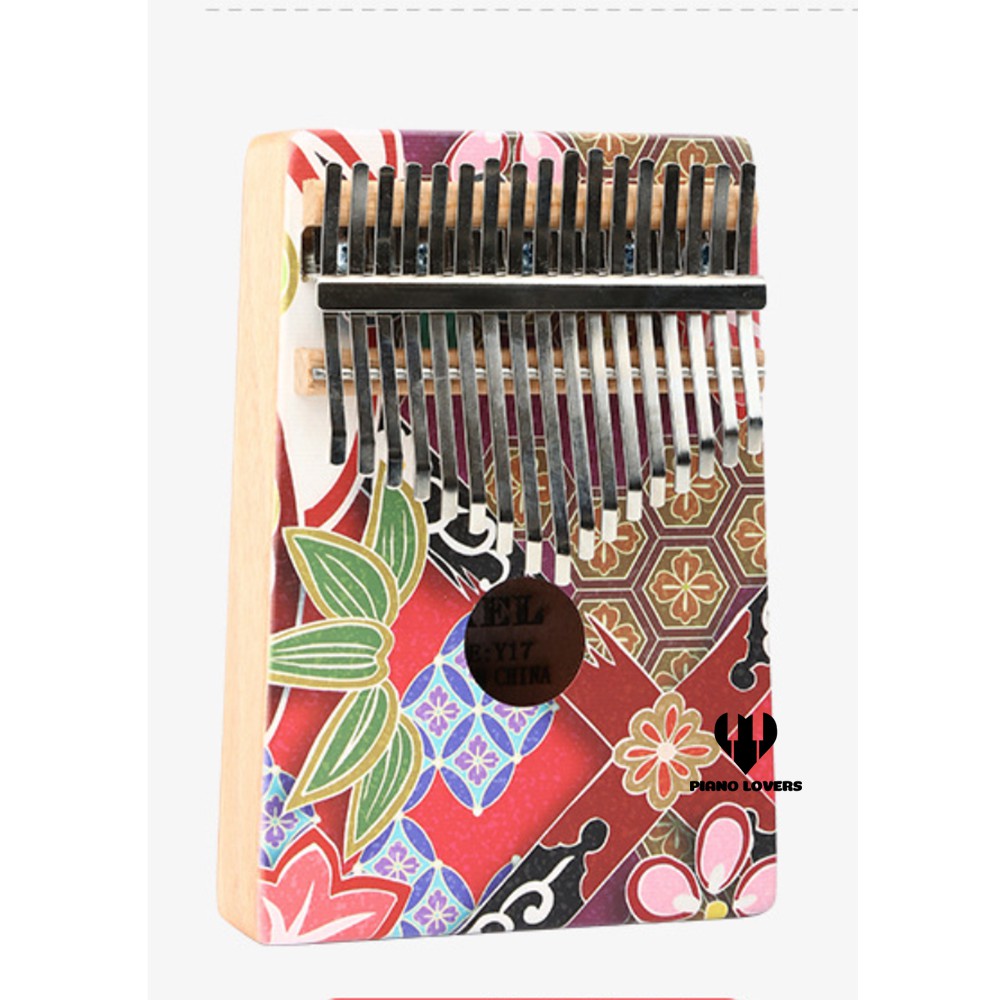 ĐÀN KALIMBA YAEL Gỗ Vintage Decor - 17 PHÍM - THUMB PIANO - tặng full phụ kiện - HÀNG CÓ SẴN