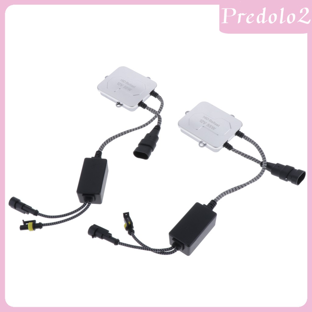 Bộ 2 Chấn Lưu Đèn Pha Xenon HID Ballast Điều Khiển Đơn Vị Với Igniter