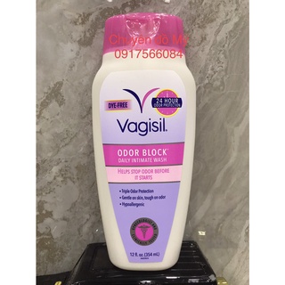 Dung dịch vệ sinh phụ khoa Vagisil Odor Block 354ml đứng số 1 tại Mỹ