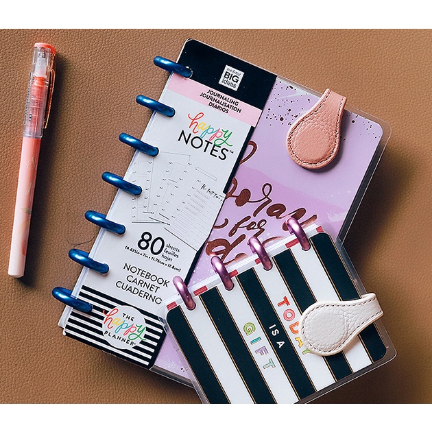 Kẹp Đánh Dấu Trang Sách Hai Mặt Từ Tính Bằng Da Bò Handmade Sáng Tạo