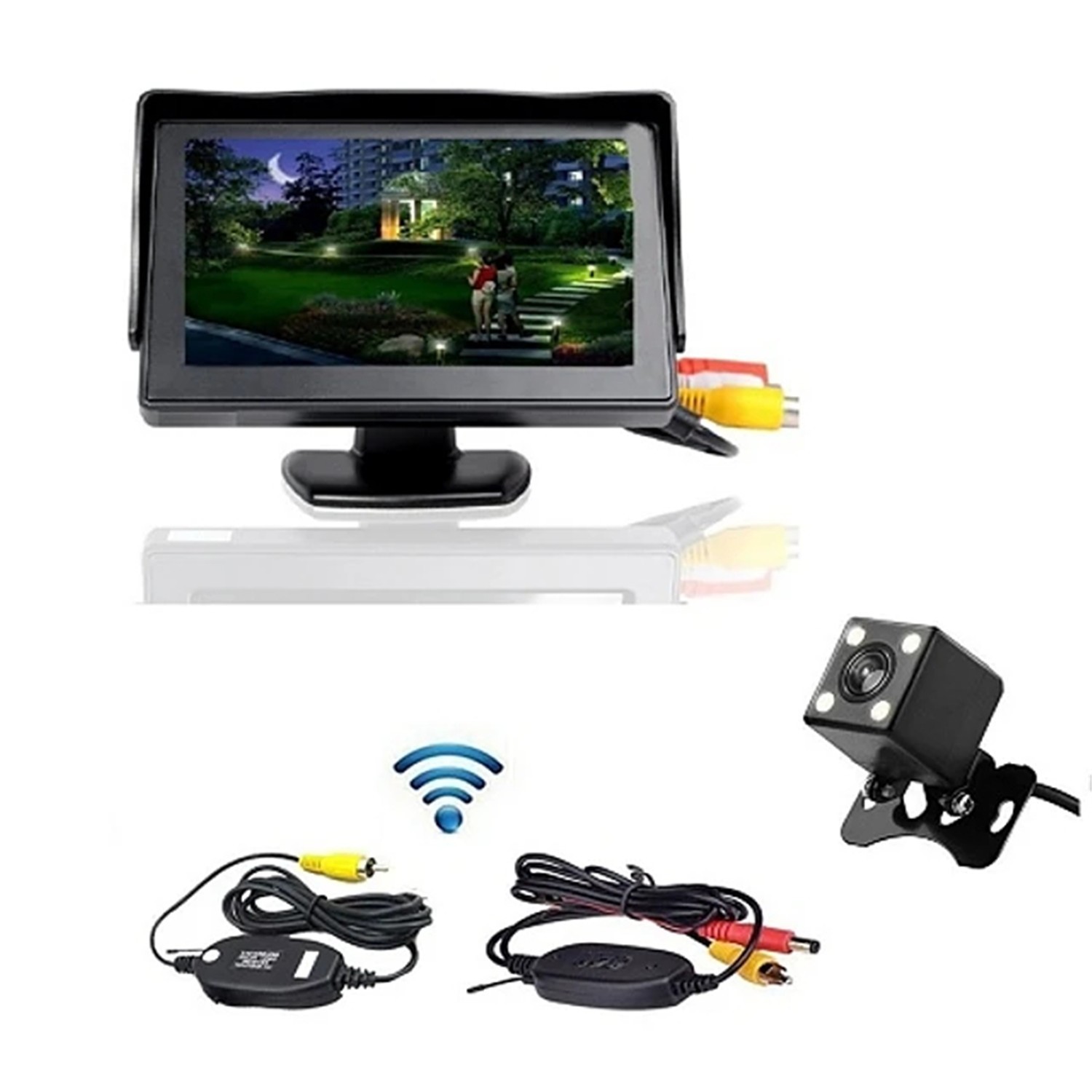 [Featured Collection] 4.3-inch folding wireless display + wireless 4led night vision camera | BigBuy360 - bigbuy360.vn