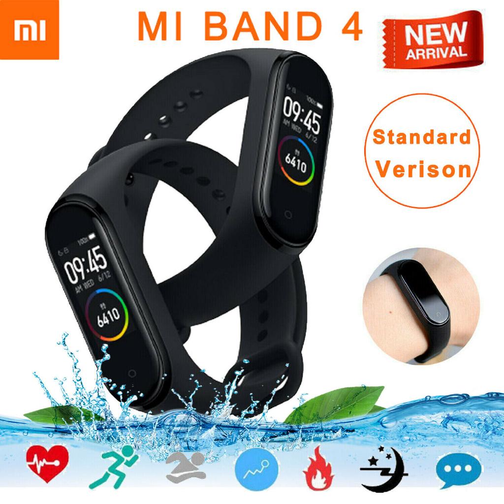 Xiaomi Mi Band 4 Music Smart Watch Bracelet AMOLED Waterproof Sport Wristband