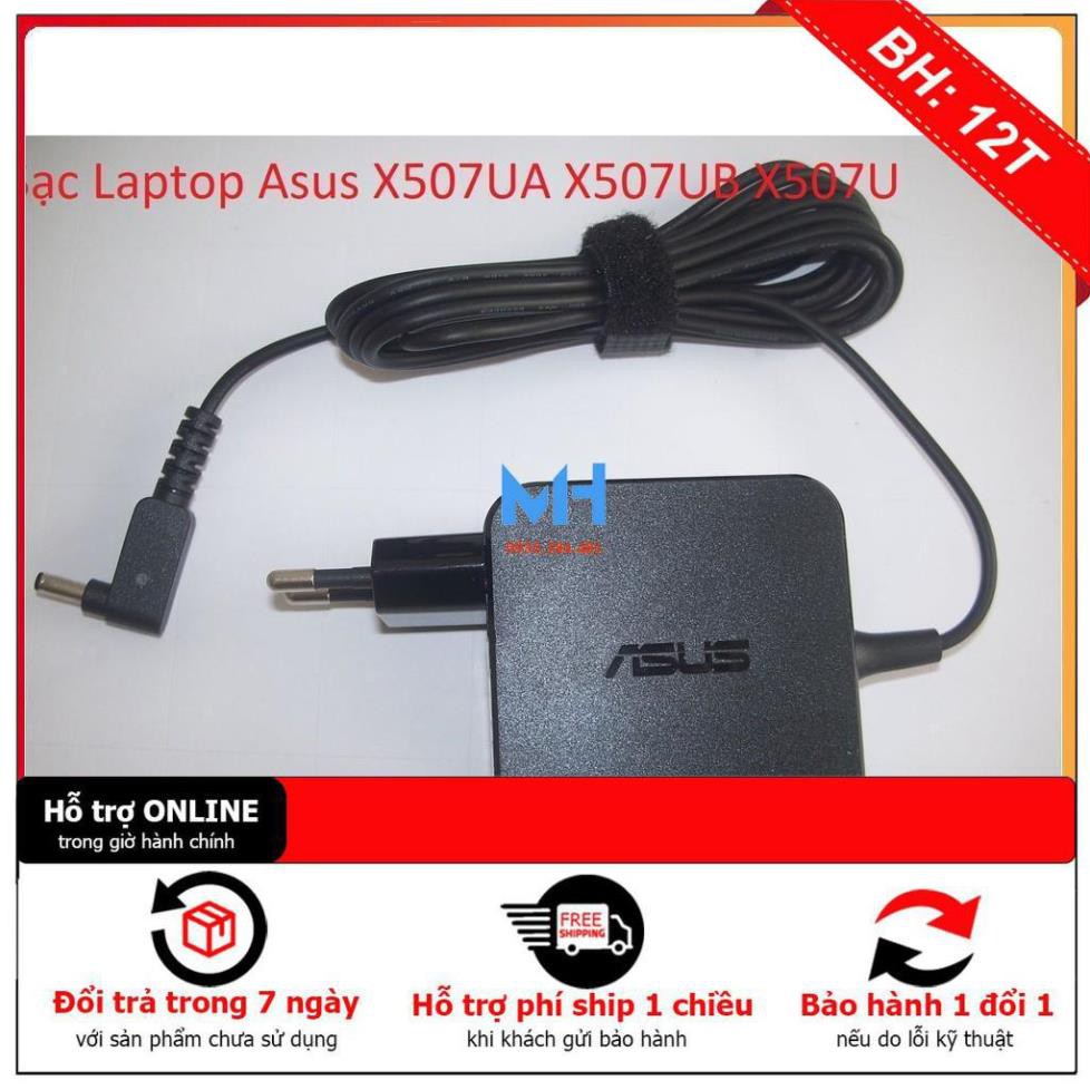 BH12TH ⚡️Sạc Laptop Asus X507UA X507UB X507U loại tốt