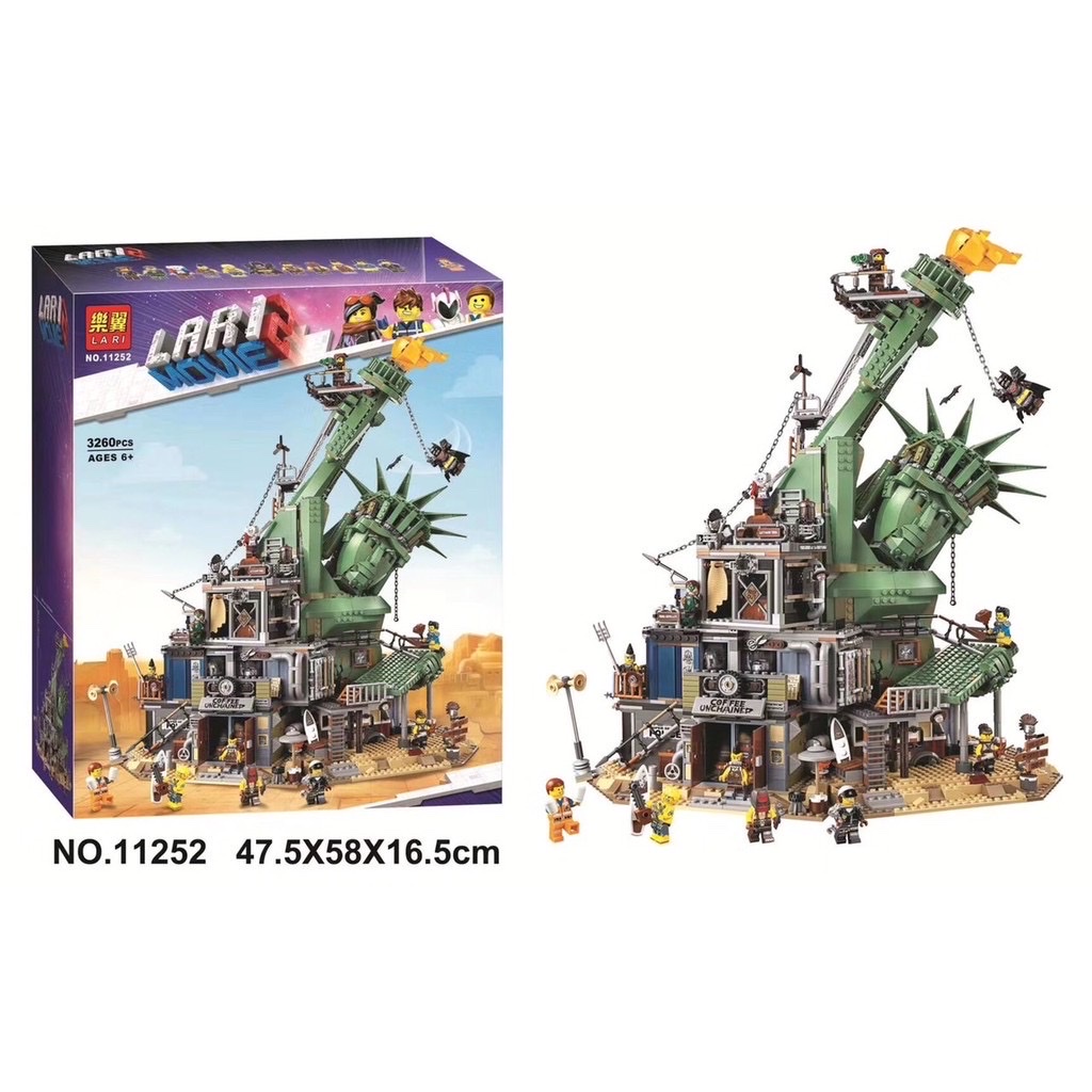 ĐỒ CHƠI LEGO MOVIES LẮP GHÉP MÔ HÌNH TƯỢNG NỮ THẦN TỰ DO – STATUE OF LIBERTY 11252 – 3260 pcs