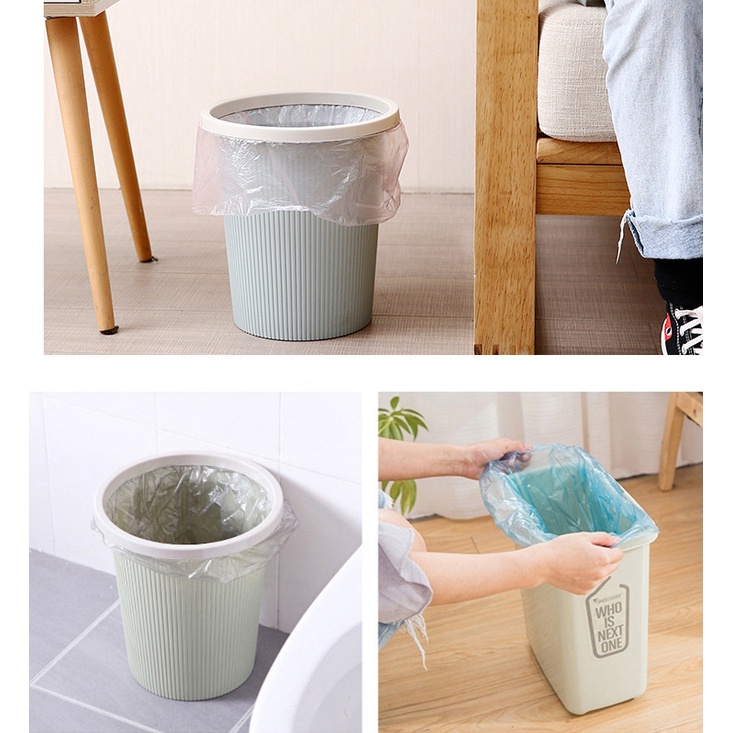 Set 5 cuộn túi nilon đựng rác tiện ích