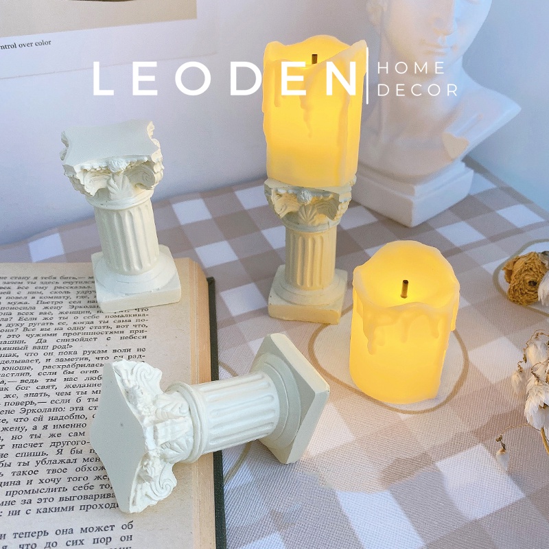 Nến điện tử mini lấp lánh kèm sẵn pin trang trí phòng, sinh nhật phong cách lãng mạn đẹp – LEODEN Decor