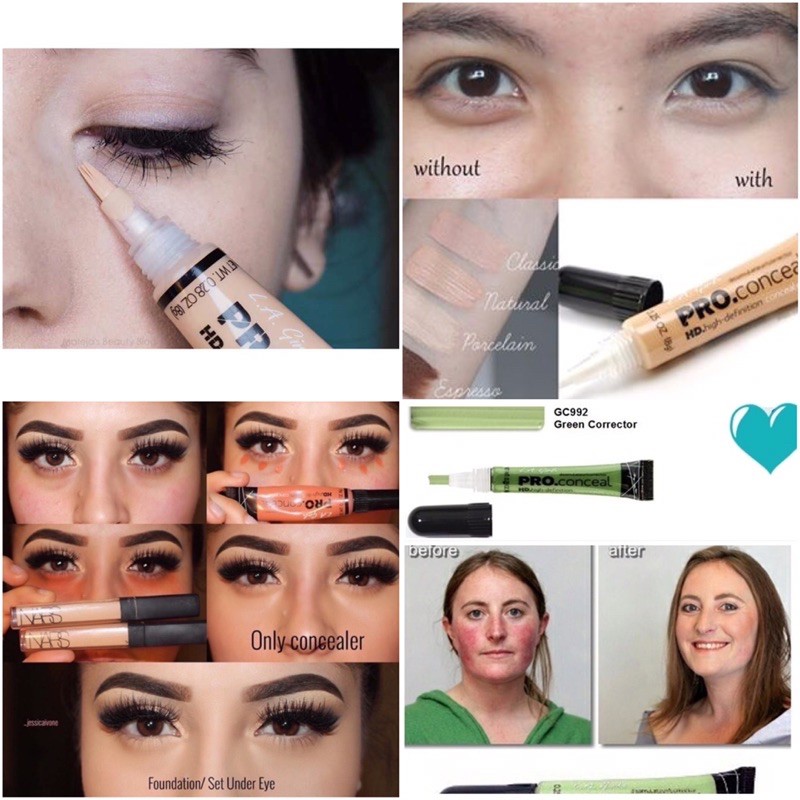 🤩Che khuyết điểm La Girl Pro Conceal HD High Definition Concealer